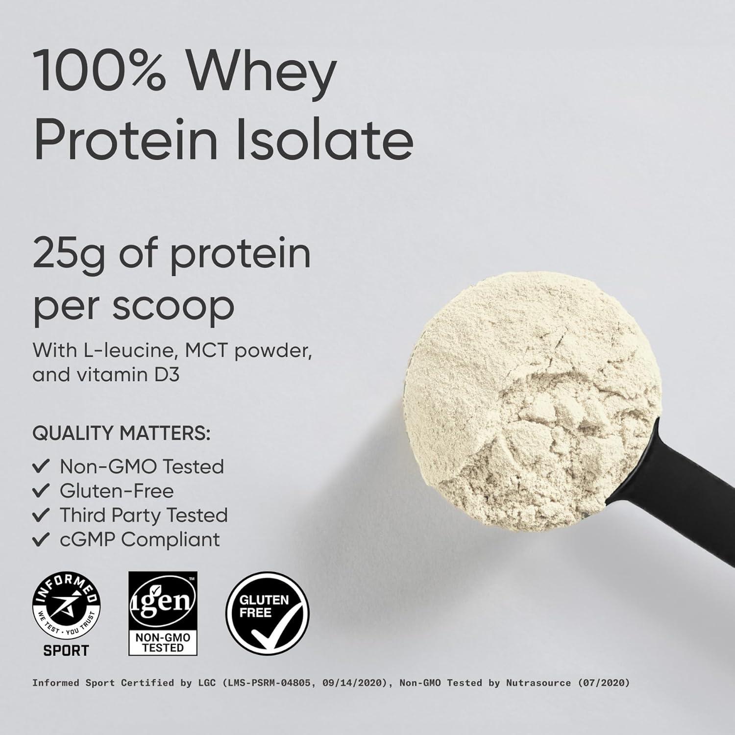 Sports Research Whey Protein Isolate – Sports Nutrition Protein Powder 25g per Serving – 5lb Bag Whey Protein – Dutch Chocolate Bulk Protein Powder, 60 Servings(Fruity Cereal)
