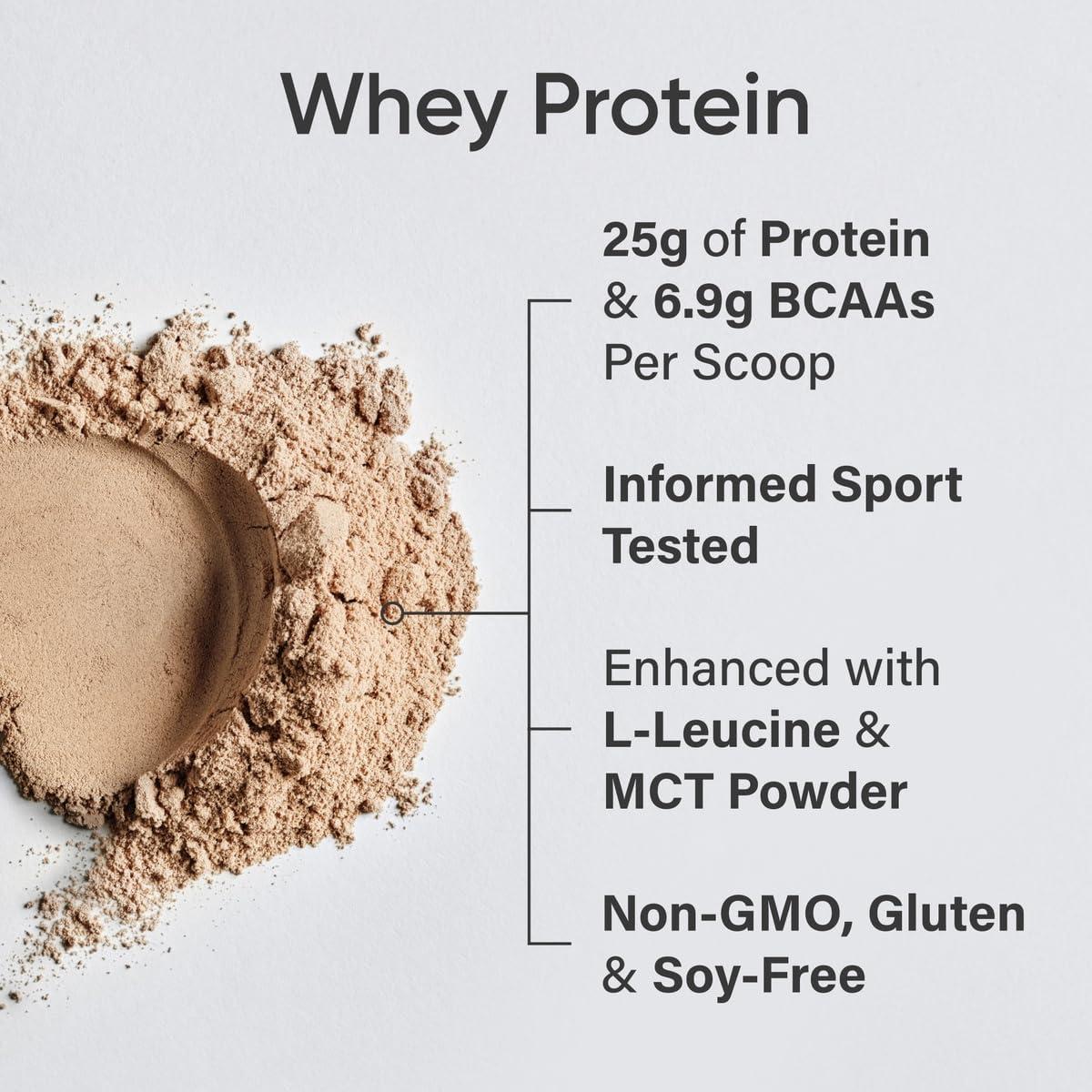 Sports Research Whey Protein Isolate – Sports Nutrition Protein Powder 25g per Serving – 5lb Bag Whey Protein – Dutch Chocolate Bulk Protein Powder, 60 Servings(Dutch Chocolate)